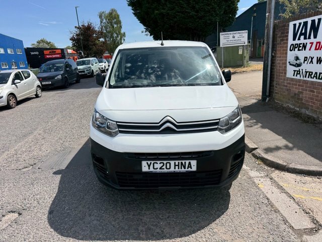 Citroen Berlingo 2020 1.5 Bluehdi 1000 Worker M Panel Van Diese YC20HNA White #3