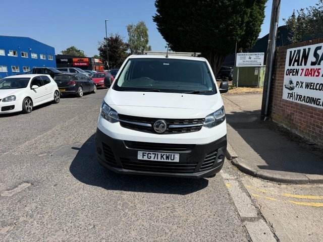 Vauxhall Vivaro 2021 1.5 Turbo D 2900 Edition Panel Van FG71KWU White #4