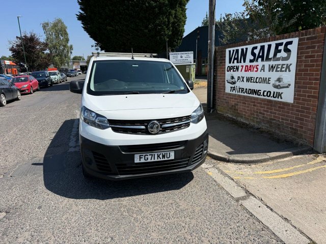 Vauxhall Vivaro 2021 1.5 Turbo D 2900 Edition Panel Van FG71KWU White #3