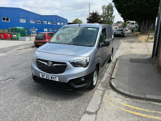 Vauxhall Combo 2020 1.6 Turbo D 2000 Edition Panel Van BF20WHT Grey #4