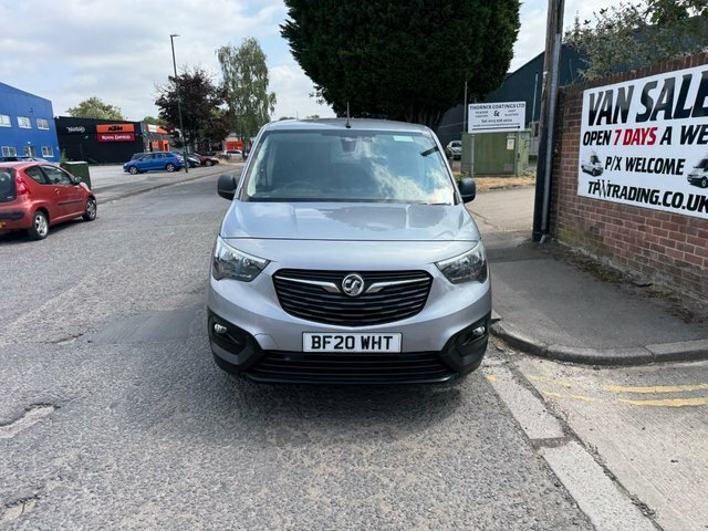 Vauxhall Combo 2020 1.6 Turbo D 2000 Edition Panel Van BF20WHT Grey #3