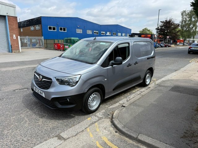 Vauxhall Combo 2020 1.6 Turbo D 2000 Edition Panel Van BF20WHT Grey #5