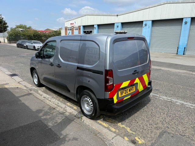 Vauxhall Combo 2020 1.6 Turbo D 2000 Edition Panel Van BF20WHT Grey #6