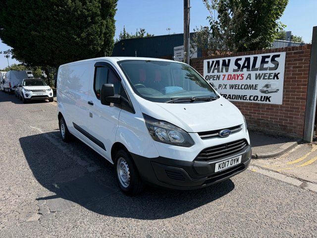 Ford Transit Custom 2017 2.0 Tdci 290 Panel Van L2 H KO17OYM White