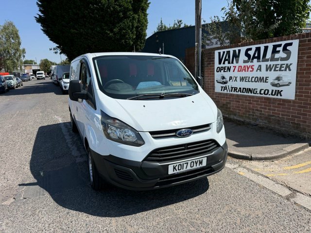 Ford Transit Custom 2017 2.0 Tdci 290 Panel Van L2 H KO17OYM White #2