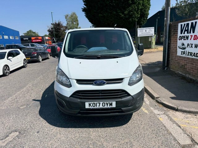 Ford Transit Custom 2017 2.0 Tdci 290 Panel Van L2 H KO17OYM White #3
