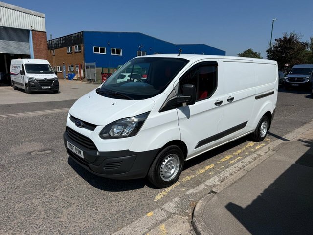 Ford Transit Custom 2017 2.0 Tdci 290 Panel Van L2 H KO17OYM White #5