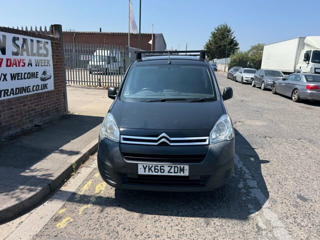 Citroen Berlingo 2016 1.6 Bluehdi 625 Enterprise Panel Van Dies Black