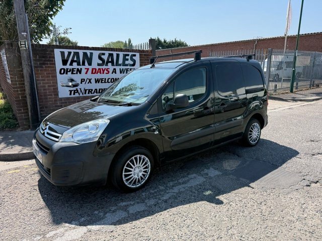 Citroen Berlingo 2016 1.6 Bluehdi 625 Enterprise Panel Van Dies YK66ZDM Black #6