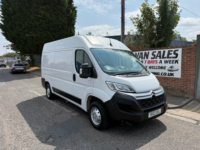 Citroen Relay 2022 2.2 Bluehdi 35 Enterprise Panel Van Diese White