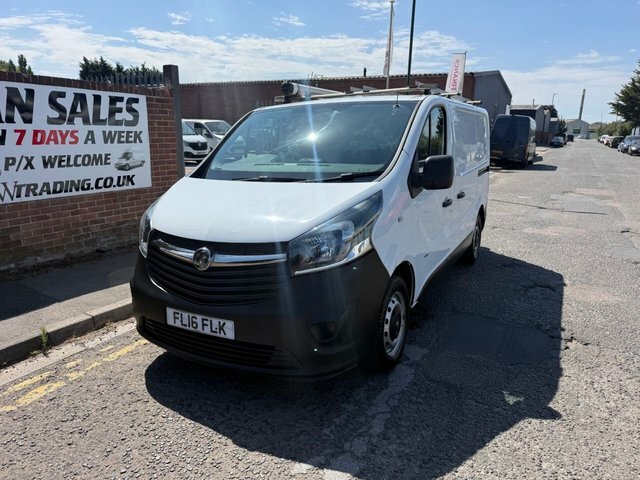Vauxhall Vivaro 2016 1.6 Cdti 2900 Ecoflex Panel Van Ma White #2