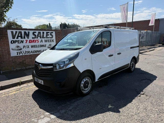 Vauxhall Vivaro 2016 1.6 Cdti 2900 Ecoflex Panel Van Ma White