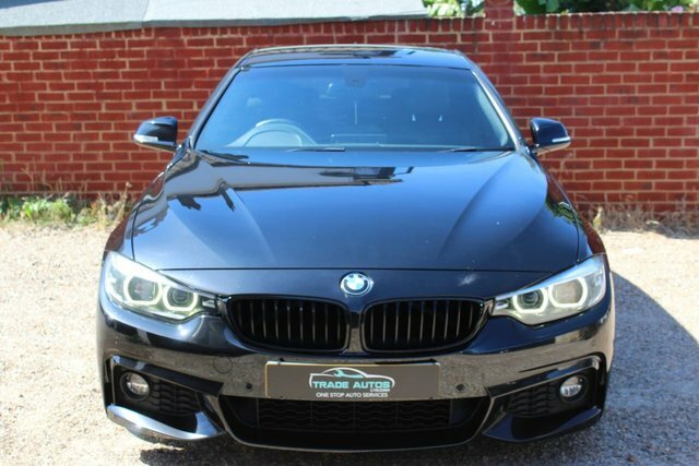 BMW 4 Series Gran Coupe 440I M Sport Hatchback Black #3