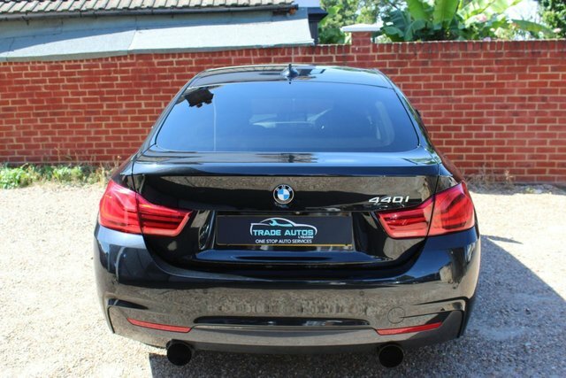 BMW 4 Series Gran Coupe 440I M Sport Hatchback Black #6