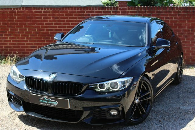 BMW 4 Series Gran Coupe 440I M Sport Hatchback Black #2