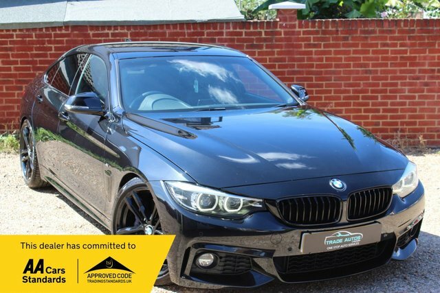 BMW 4 Series Gran Coupe 440I M Sport Hatchback Black