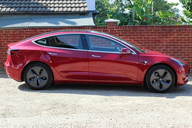 Tesla Model 3 Range Plus Saloon Red #4