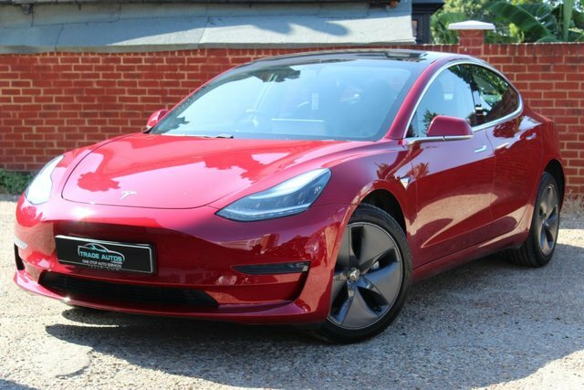 Tesla Model 3 Range Plus Saloon Red #3