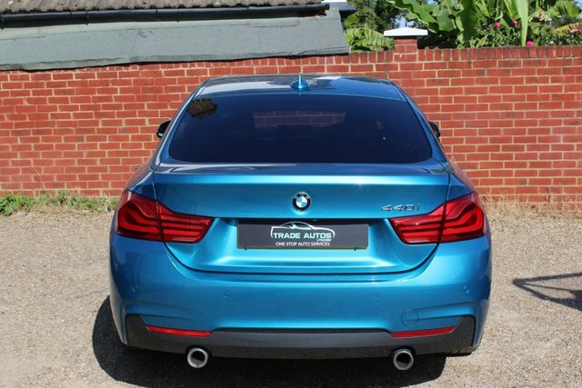 BMW 4 Series Gran Coupe 440I M Sport Hatchback Blue #6