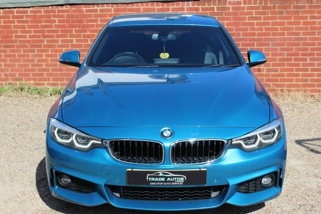 BMW 4 Series Gran Coupe 440I M Sport Hatchback Blue #3
