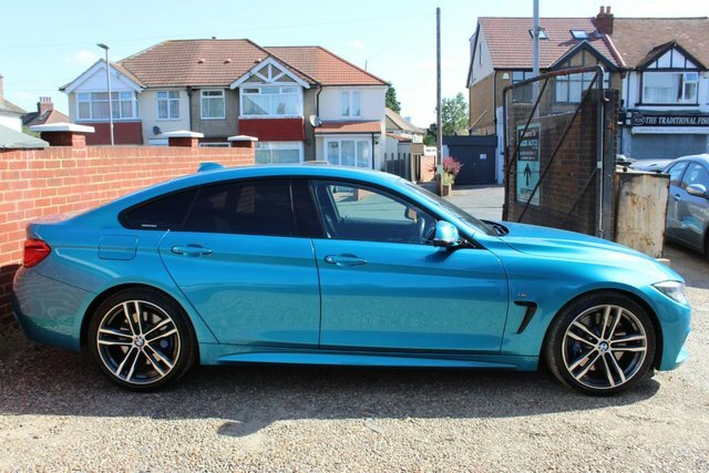 BMW 4 Series Gran Coupe 440I M Sport Hatchback Blue #4