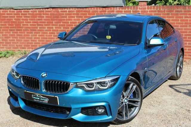 BMW 4 Series Gran Coupe 440I M Sport Hatchback Blue #2