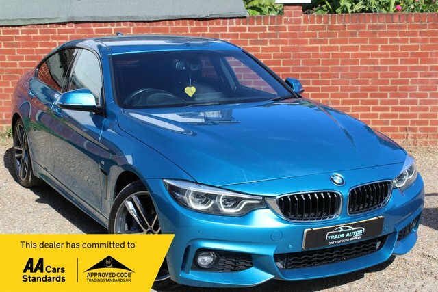 BMW 4 Series Gran Coupe 440I M Sport Hatchback Blue