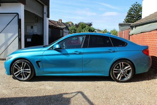 BMW 4 Series Gran Coupe 440I M Sport Hatchback Blue #5