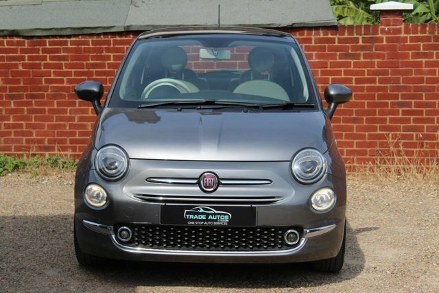 Fiat 500 Lounge Hatchback Grey #2