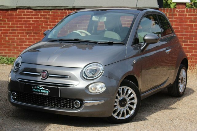 Fiat 500 Lounge Hatchback Grey #3