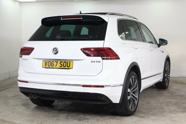 Volkswagen Tiguan 2.0 Tdi R-line Suv Dsg Euro 6 S S 15 White #4