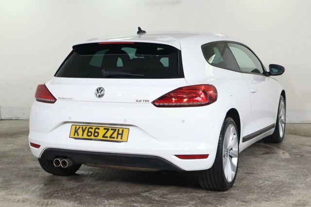 Volkswagen Scirocco 2.0 Tdi Bluemotion Tech Gt Hatchback Ma White #4