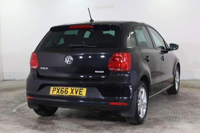 Volkswagen Polo 1.0 Bluemotion Tech Match Hatchback Man Black #4