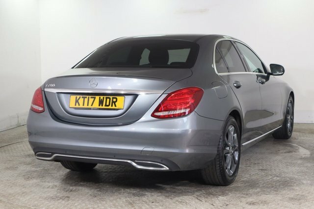 Mercedes-Benz C Class 2.0 C200 Sport Saloon G-tronic Euro 6 Grey #4