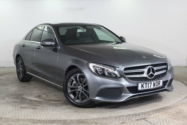 Mercedes-Benz C Class 2.0 C200 Sport Saloon G-tronic Euro 6 Grey