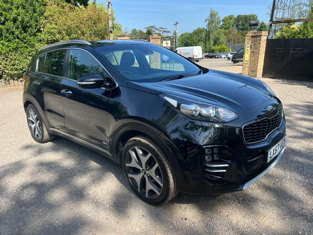 Kia Sportage 1.6 T-gdi Gt-line Awd Euro 6 201767 LX67VEB Black