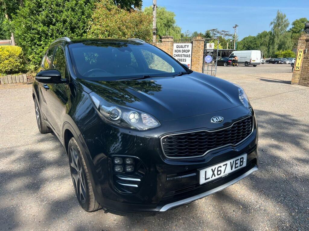 Kia Sportage 1.6 T-gdi Gt-line Awd Euro 6 201767 LX67VEB Black #2