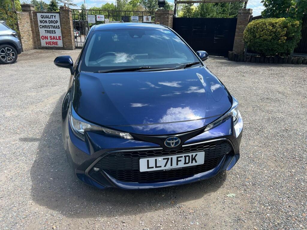 Toyota Corolla 1.8 Vvt-h Design Cvt Euro 6 Ss Blue #2