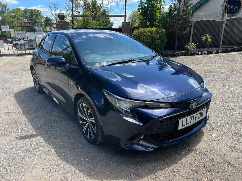 Toyota Corolla 1.8 Vvt-h Design Cvt Euro 6 Ss Blue