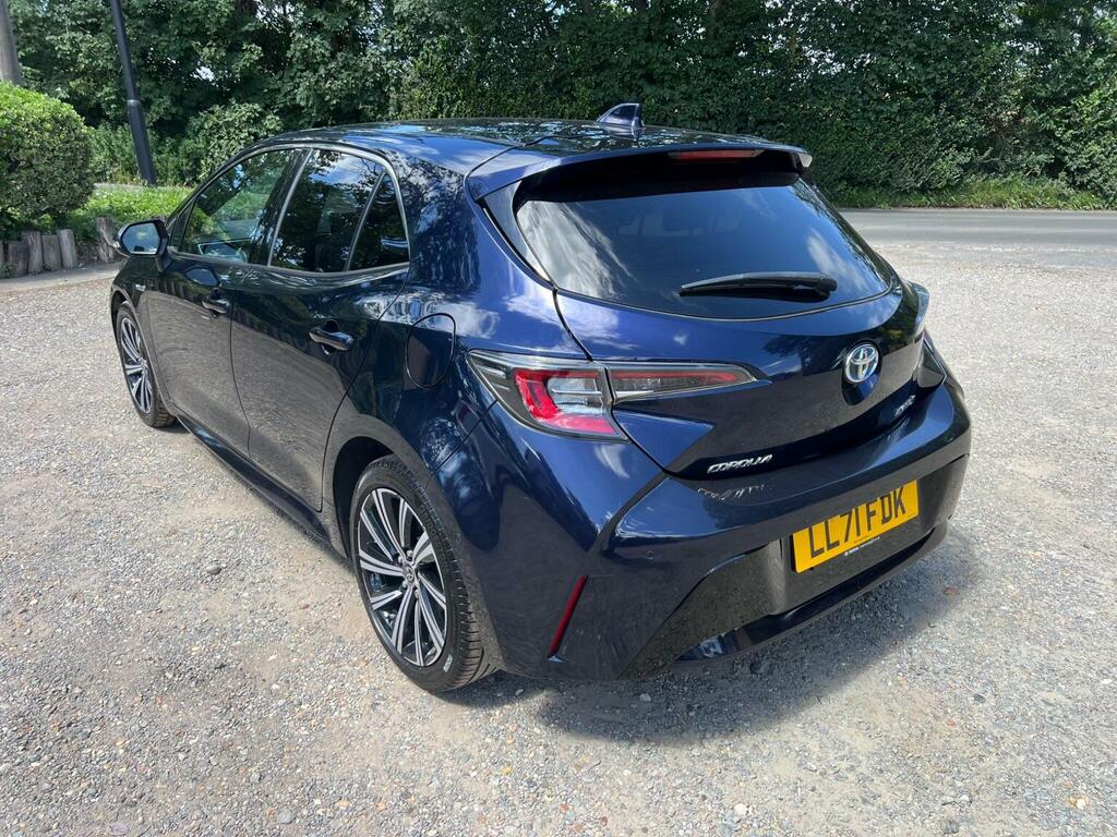 Toyota Corolla 1.8 Vvt-h Design Cvt Euro 6 Ss Blue #5