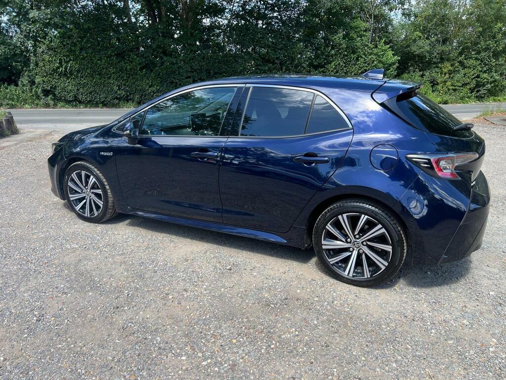 Toyota Corolla 1.8 Vvt-h Design Cvt Euro 6 Ss Blue #4
