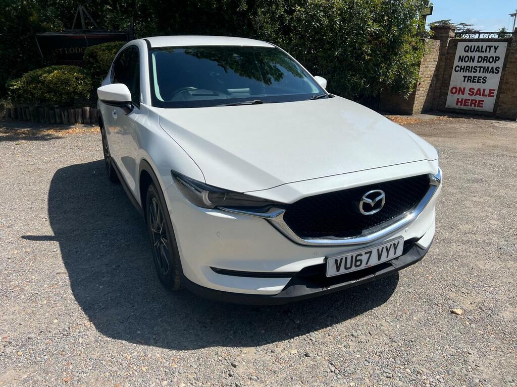 Mazda CX-5 2.2 Skyactiv-d Sport Nav Euro 6 Ss 201767 VU67VYY White #2