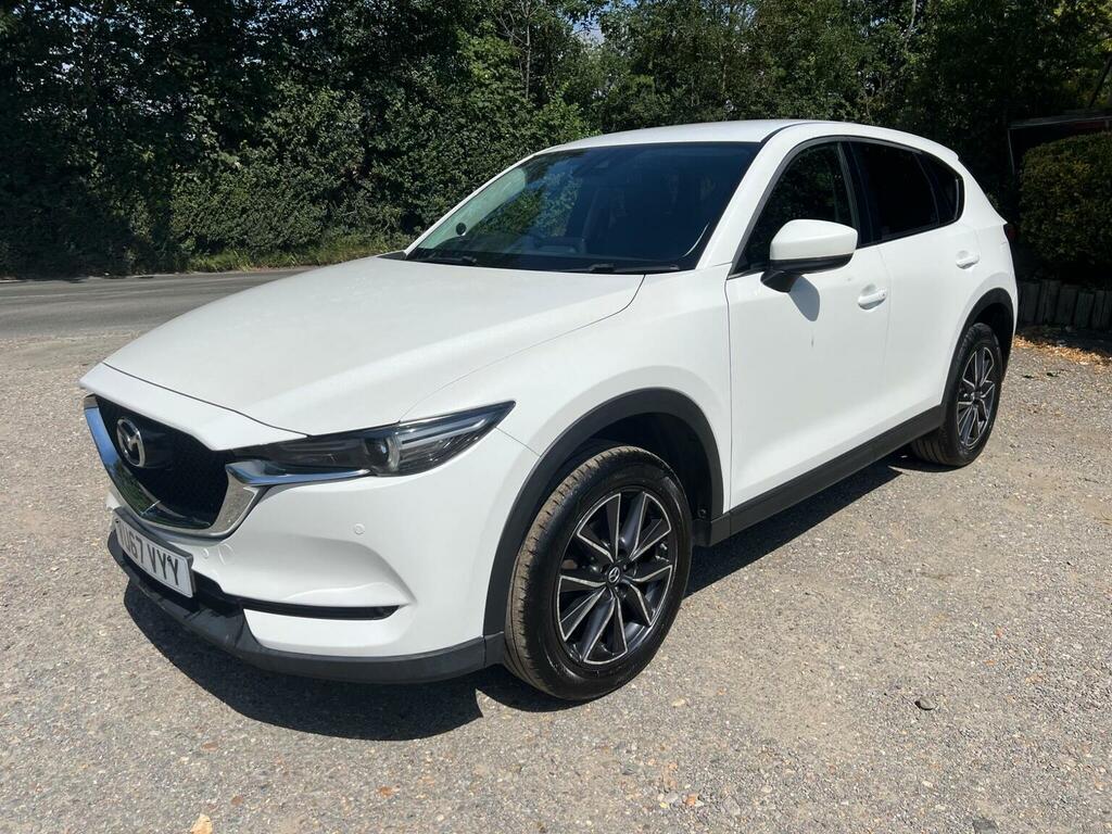 Mazda CX-5 2.2 Skyactiv-d Sport Nav Euro 6 Ss 201767 VU67VYY White #4