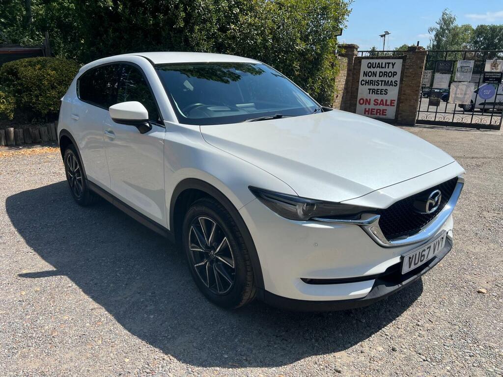 Mazda CX-5 2.2 Skyactiv-d Sport Nav Euro 6 Ss 201767 White