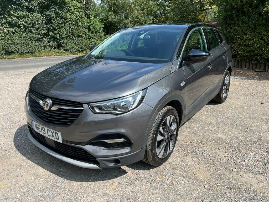 Vauxhall Grandland X 1.2 Turbo Sport Nav Euro 6 Ss Grey #4