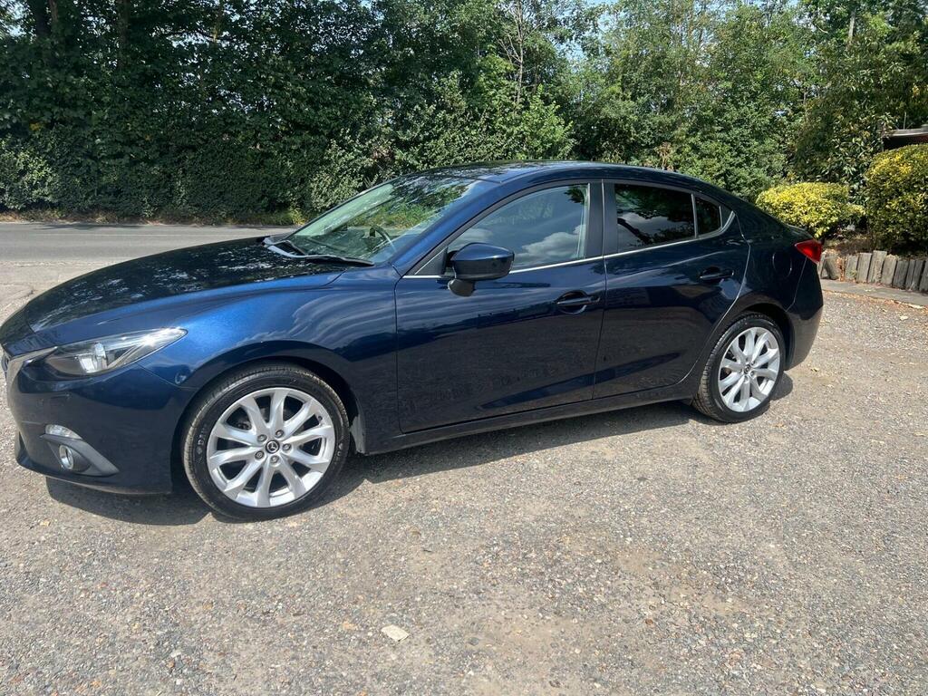 Mazda 3 2.0 Skyactiv-g Sport Nav Fastback Euro 5 Ss DK14UXN Blue #5