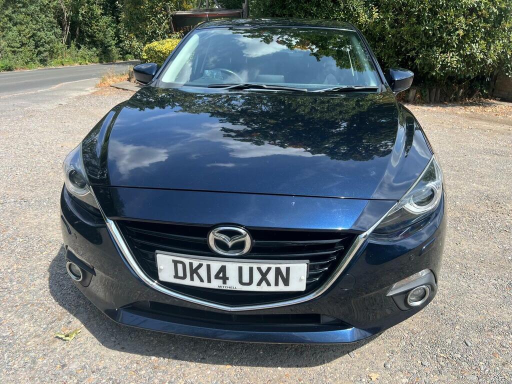 Mazda 3 2.0 Skyactiv-g Sport Nav Fastback Euro 5 Ss DK14UXN Blue #2