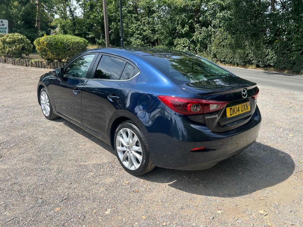Mazda 3 2.0 Skyactiv-g Sport Nav Fastback Euro 5 Ss DK14UXN Blue #6