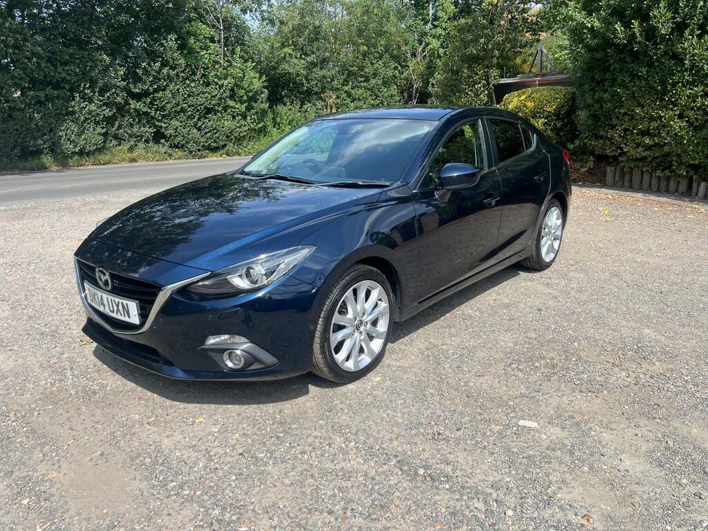 Mazda 3 2.0 Skyactiv-g Sport Nav Fastback Euro 5 Ss DK14UXN Blue #3