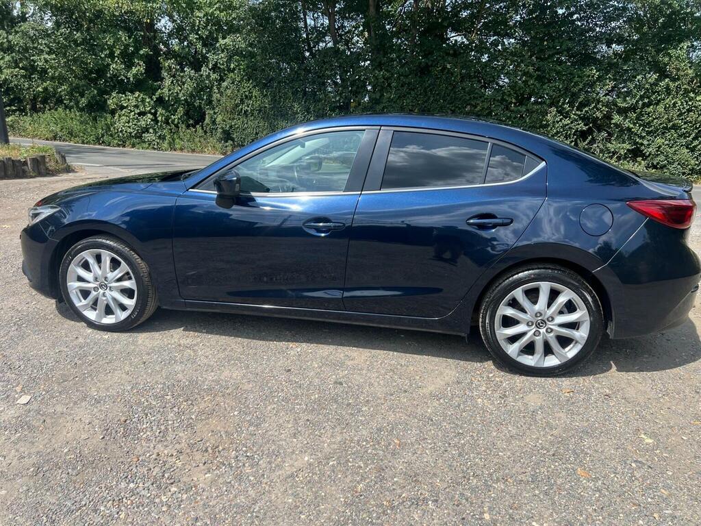 Mazda 3 2.0 Skyactiv-g Sport Nav Fastback Euro 5 Ss DK14UXN Blue #4